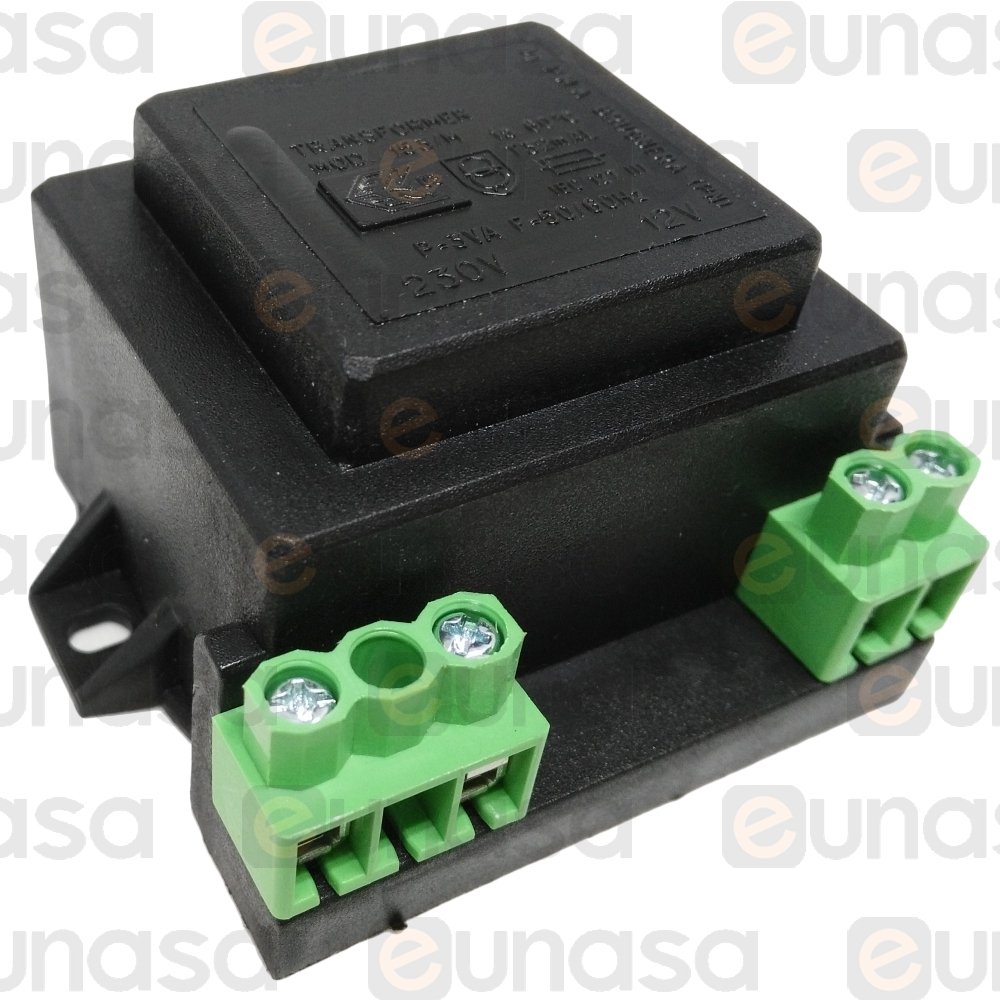 23228 Transformer 230V/12V 3VA 50Hz 45x50x40mm - Current Transformer