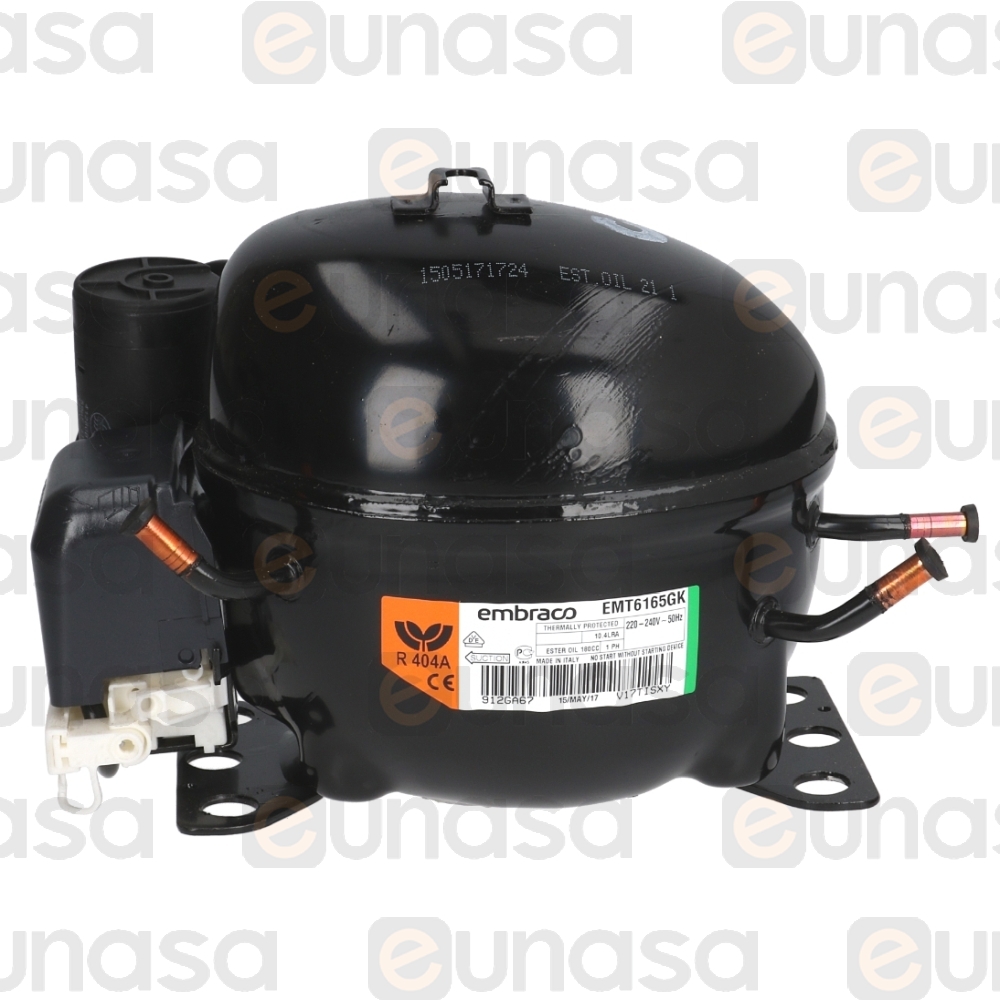 36596 EMT6165GK Compressor R-404A 1/3HP 230V - Compressor