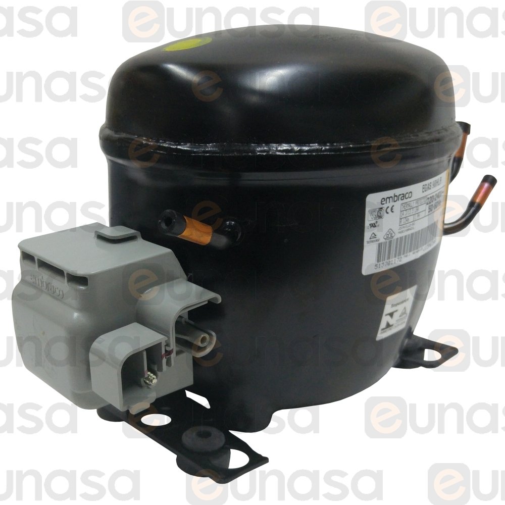 36600 Compressor EGAS90HLR R-134a 1/3HP 50/60Hz - Compressor