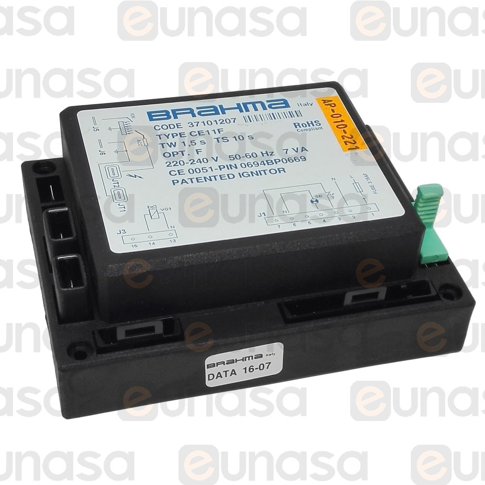 51186 Ignition Electronic Box 7VA 230V 1.5s10s - Ignition Box