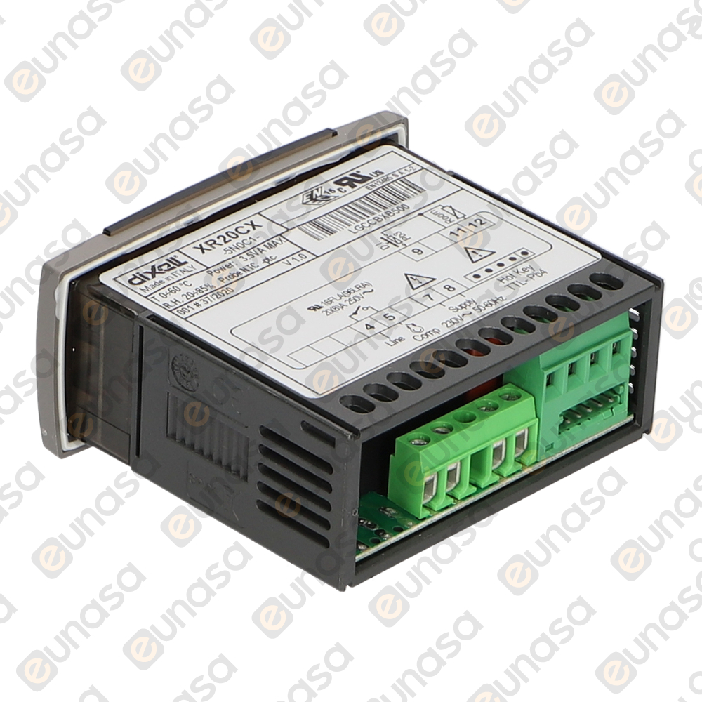 DIXELL DIGITAL TEMPERATURE CONTROLLER XR20CX-5N0C1 ELECTRONIC THERMOSTAT NTC PTC 