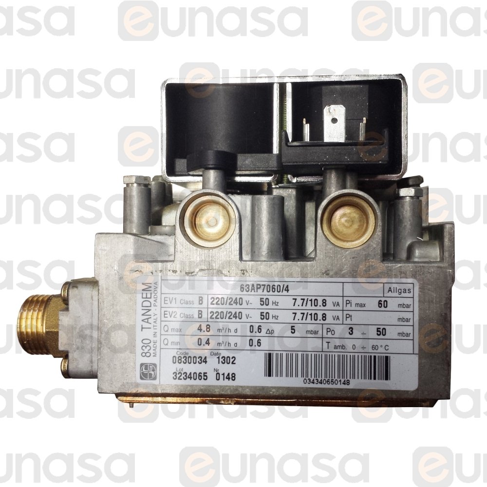 85814 830 Tandem Valve 1/2 230V 50Hz - Valve