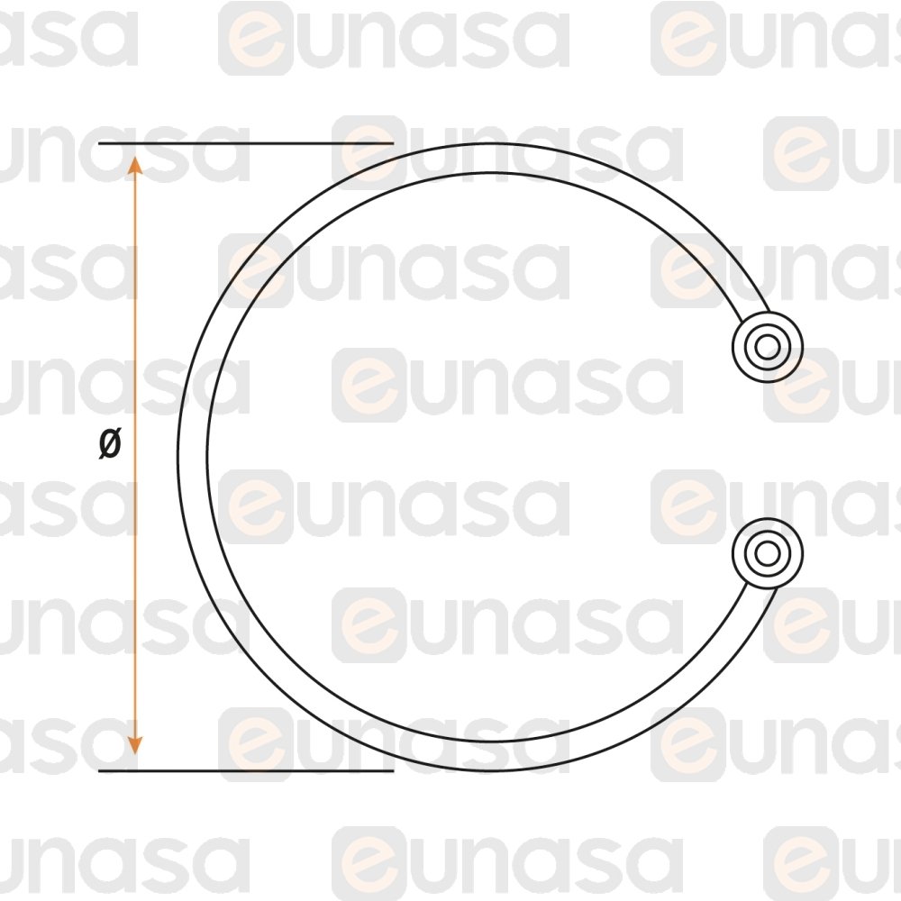 89831 Resistencia 1000W Termo Leche T-5 - Resistencia