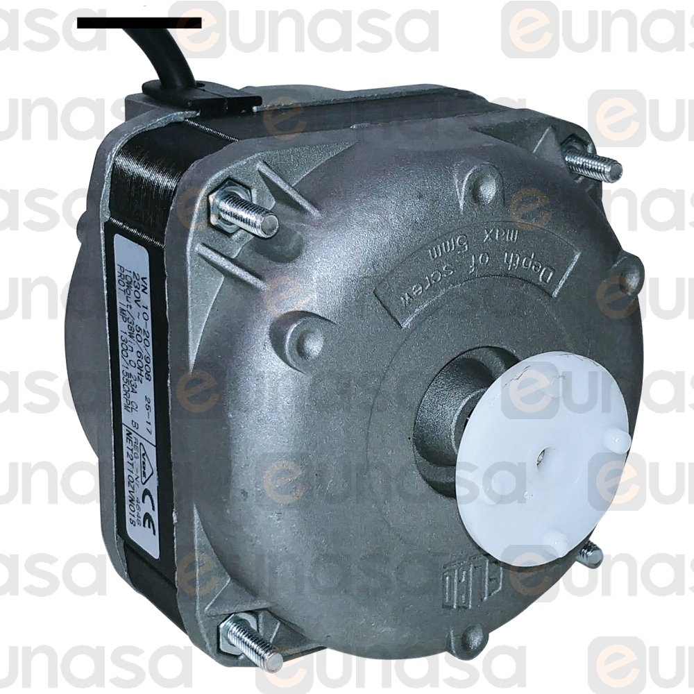 Lüftermotor Kondensator Ventilatormotor Motor ELCO VN1 230V 50/60Hz 10W 1300 rpm 